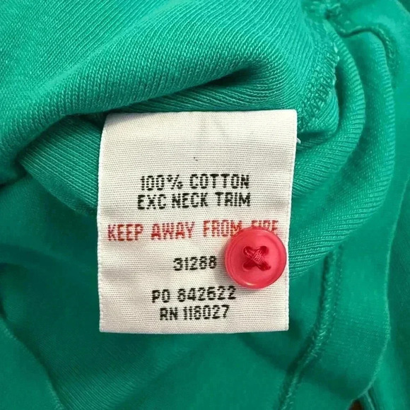 Mini Boden Sequin Butterfly Long Sleeve Shirt Green Size 5-6Y - Picture 4 of 6